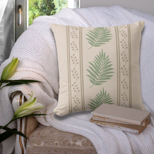 Boho Botanical Carré Coussin de mode