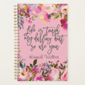 Boho Botanical Floral Life is Tough My Darling (Devant)