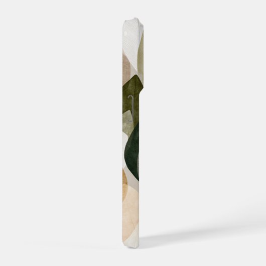 Boho Botanical Leaf Pattern Phone Case Neutral (Côté droit)