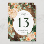 Boho Botanical Rustic Farmhouse Barn Floral Custom (Voorkant / Achterkant)