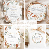 Boho Botanique Terroir Véritable Feuille métalliqu