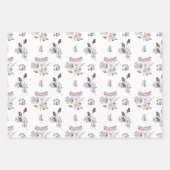 Boho botanisch inpakpapier vellen (Voorkant 2)