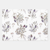 Boho botanisch inpakpapier vellen (Voorkant)