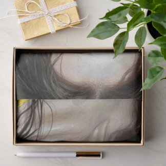 Boho Botanisch Vrouw Decoupage Tissuepapier