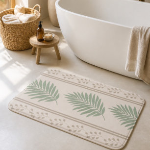 Boho Botanische Badmat