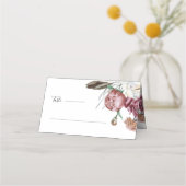 Boho Botanische Bloemen Tafel (Voorkant)