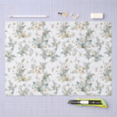 Boho Botanische Bloemenvlinders Decoupage Tissuepapier (Craft)