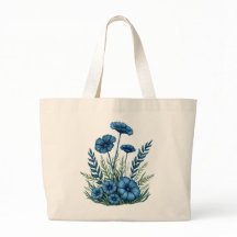 Boho botanische boodschappentas voor dagelijkse bo