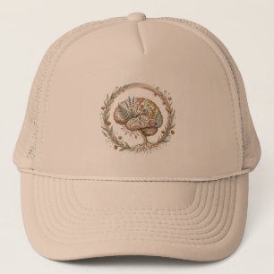 Boho Botanische Neurodiversiteit Bloei Ecotherapie Trucker Pet