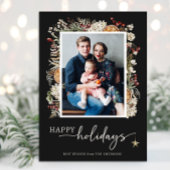 Boho Botanische Vakantie Kaart