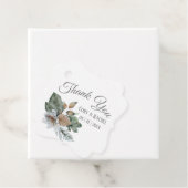  Boho Bouquet Wedding Bedankt Bedankjes Labels (In situ)