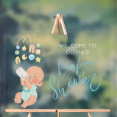 Boho boy baby shower acryl welkomstbord acryl bord