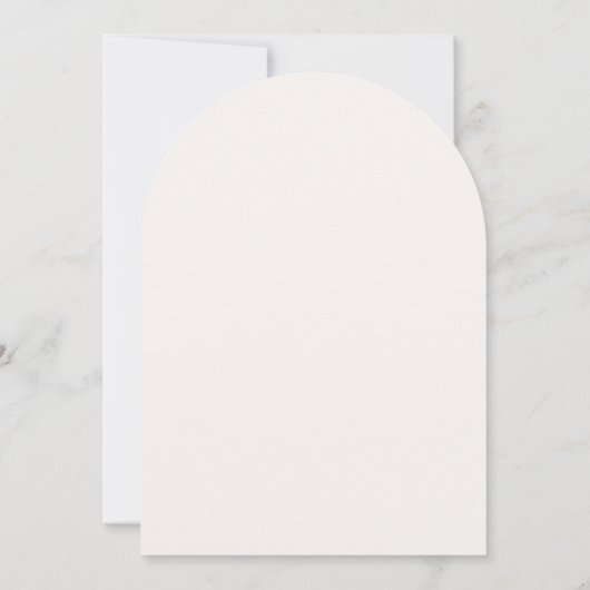 Boho Boy Baptême Invitation (Dos)