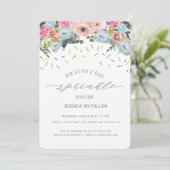 Boho Boy Sprinkle Baby shower Invitation (Debout devant)