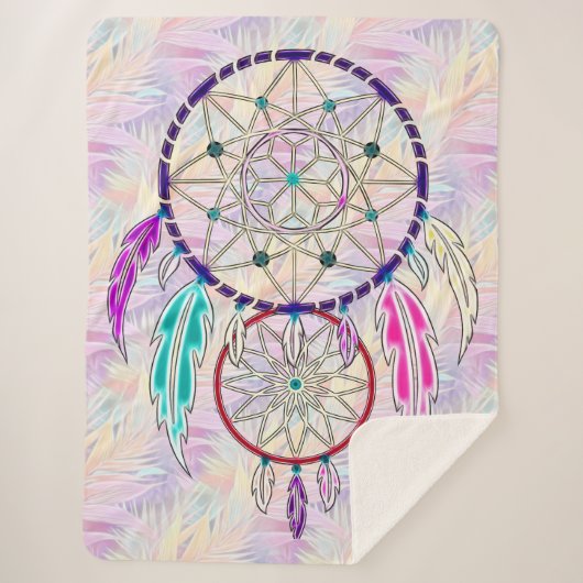 Boho Breeze Sherpa Deken (Voorkant)