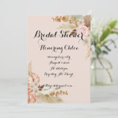BOHO BRIDAL SHOWE INVITATION (Debout devant)