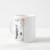 Boho Bride, Mystic Bride, Tarot Bride Koffiemok (Voorkant links)