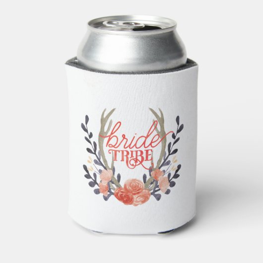 Boho Bride Tribe Drink Cooler (Blikje Achterkant)