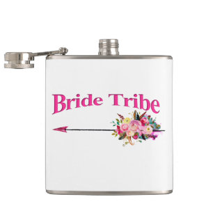 Boho Bride Tribe Heupfles