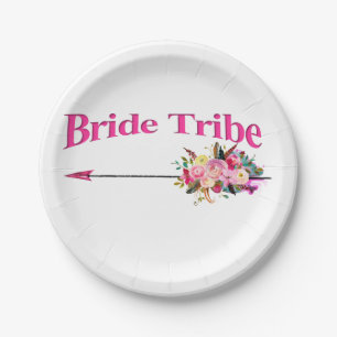 Boho Bride Tribe Papieren Bordje