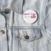 Boho Bride Tribe Ronde Button 5,7 Cm (In situ)