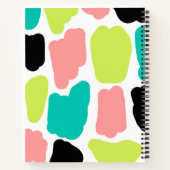 BOHO Bright Pastels Onderwerp Notitieboek (Achterkant)