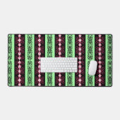 Boho Brocade Stripe Bureaumat (Keyboard & Muis)