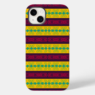 Boho Brocade Stripe Case-Mate iPhone 14 Plus Hoesje
