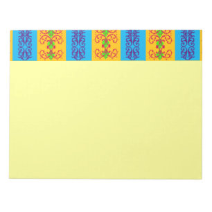 Boho Brocade Stripe Notitieblok