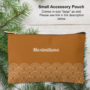 Boho Brown - Boogjes Glam Kleine Accessoire Pouch Etui