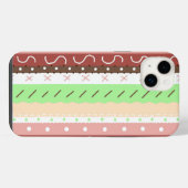 Boho Brown, Bourgogne, vert et mauve Whimsical (Verso Horizontal)