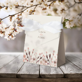 Boho Bruidsbloemen Bruiloft Bedankdoosjes