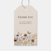 Boho Bruidsfeest Cadeaulabel (Achterkant)