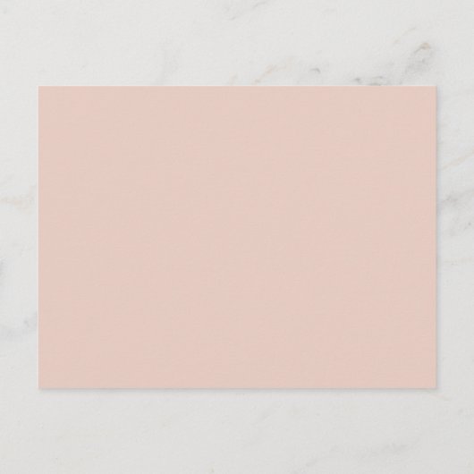 boho bruiloft bewaar de datum briefkaart (Achterkant)