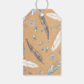  boho bruiloft cadeaulabel (Achterkant)