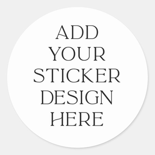 Boho Bruiloft Dank Sticker (Voorkant)