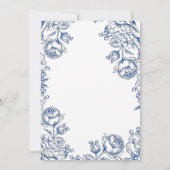 Boho Bruiloft Elegant Script Kasteel Bruiloft Kaart (Achterkant)