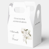 Boho bruiloft gunst dozen bedankdoosjes (Geopend)