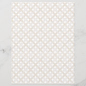 Boho Bruiloft Menu Kaart 8 1/2" X 11" (Achterkant)