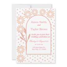 Boho bruiloft uitnodiging