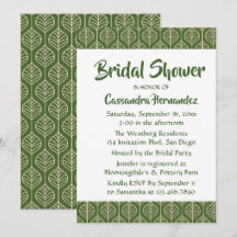 Boho Bruiloftsfeest Groene Blad Bruiloft Bladeren