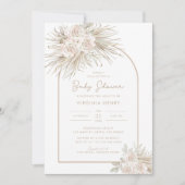 Boho Bruiloftsfeest Kaart (Voorkant)
