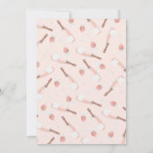 Boho Brunch Et Bubbly Invitation De Douche Nuptial (Dos)