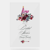 Boho Burgundy et Navy Wine Tasting Brive Bienvenue (Recto)