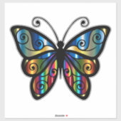 BOHO BUTTERFLY DIE COUPER REGARDER LE STICKER DE L (Feuille)