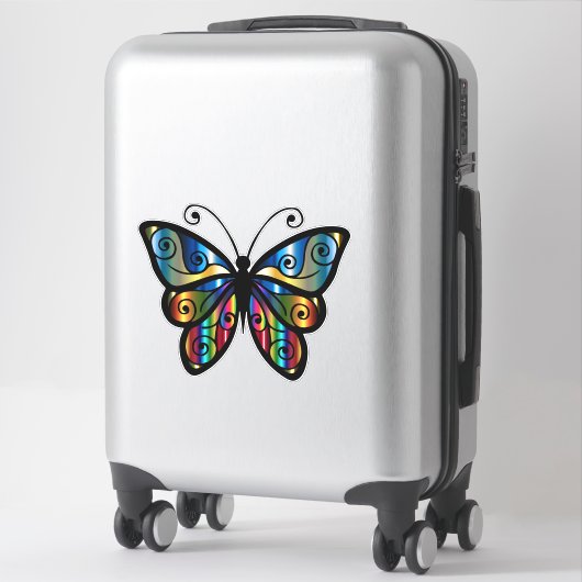 BOHO BUTTERFLY DIE COUPER REGARDER LE STICKER DE L (Sur valise)