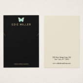 Boho Butterfly Ketting Bracelet Display Card Visitekaartje (Voorkant /achterkant)