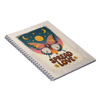 Boho Butterfly Notebook – Spread Love Journal Notitieboek