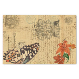 Boho Butterfly Right Decoupage Tissuepapier