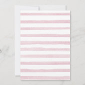 Boho Butterfly roze Arch Floral Birthday Kaart (Achterkant)